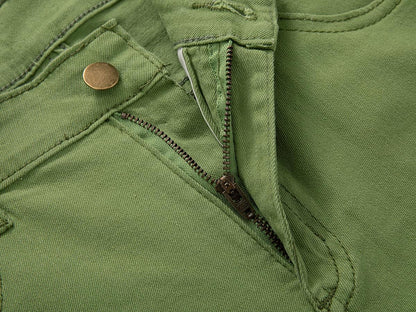 Men'S Ripped Jeans Slim Fit Skinny Stretch Comfy Denim Jeans Pants